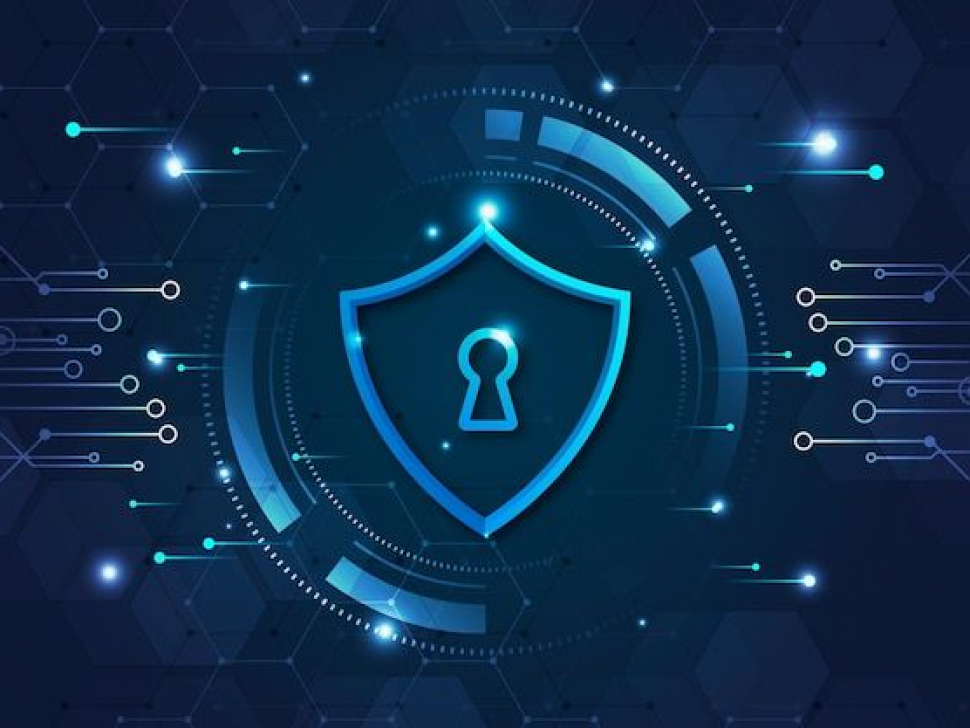 Premium Vector _ Cyber security concept